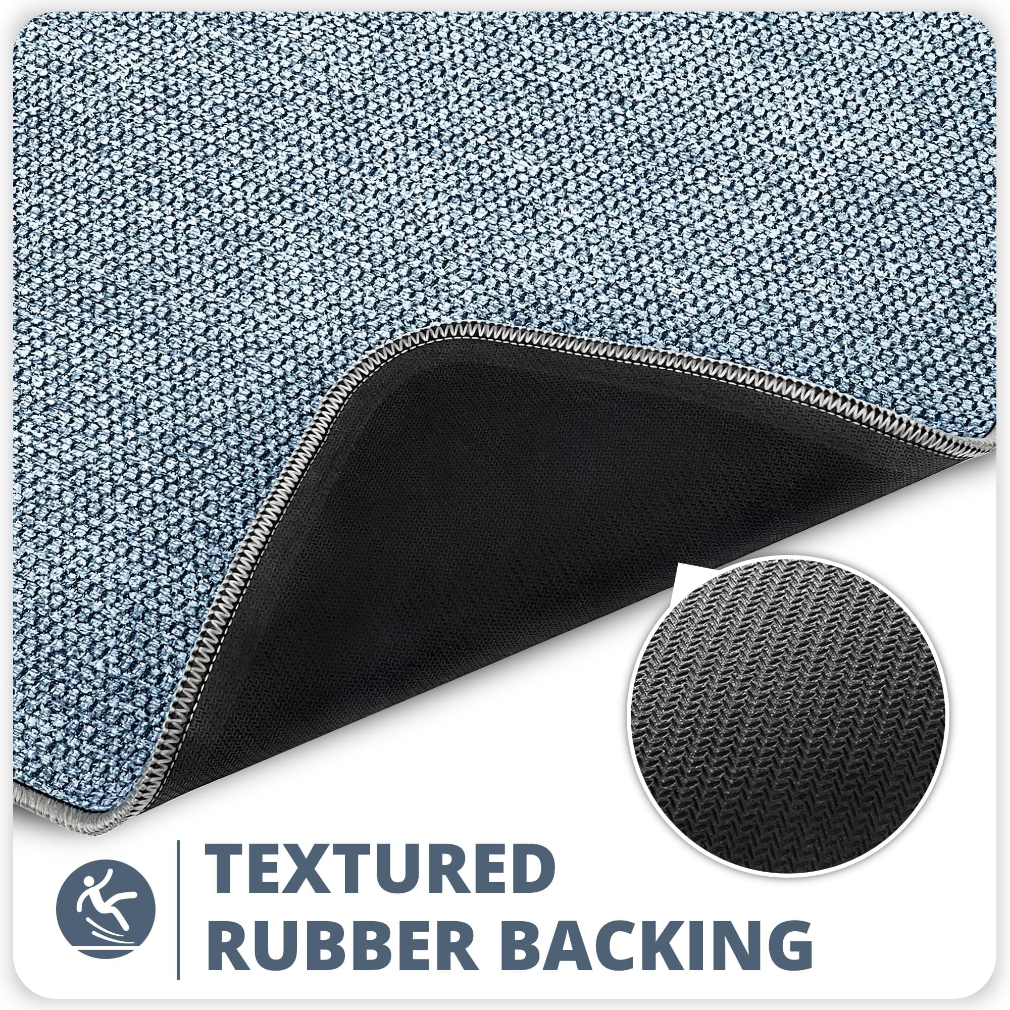Bath Mat,Ultra Thin Bathroom Rugs,Rubber Bath Mats for Bathroom,Bath rugs - Image 4