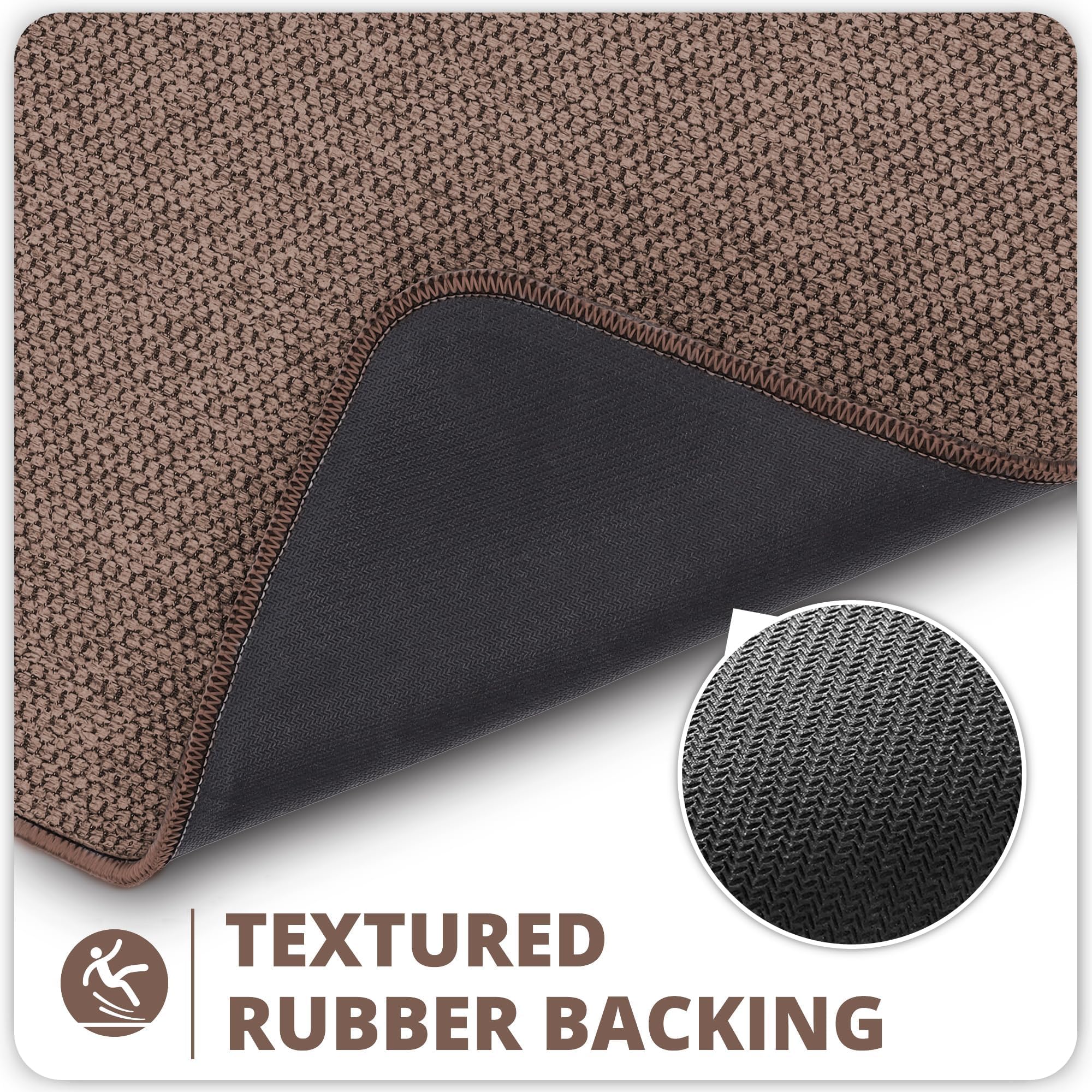 Bath Mat,Ultra Thin Bathroom Rugs,Rubber Bath Mats for Bathroom,Bath rugs - Image 4