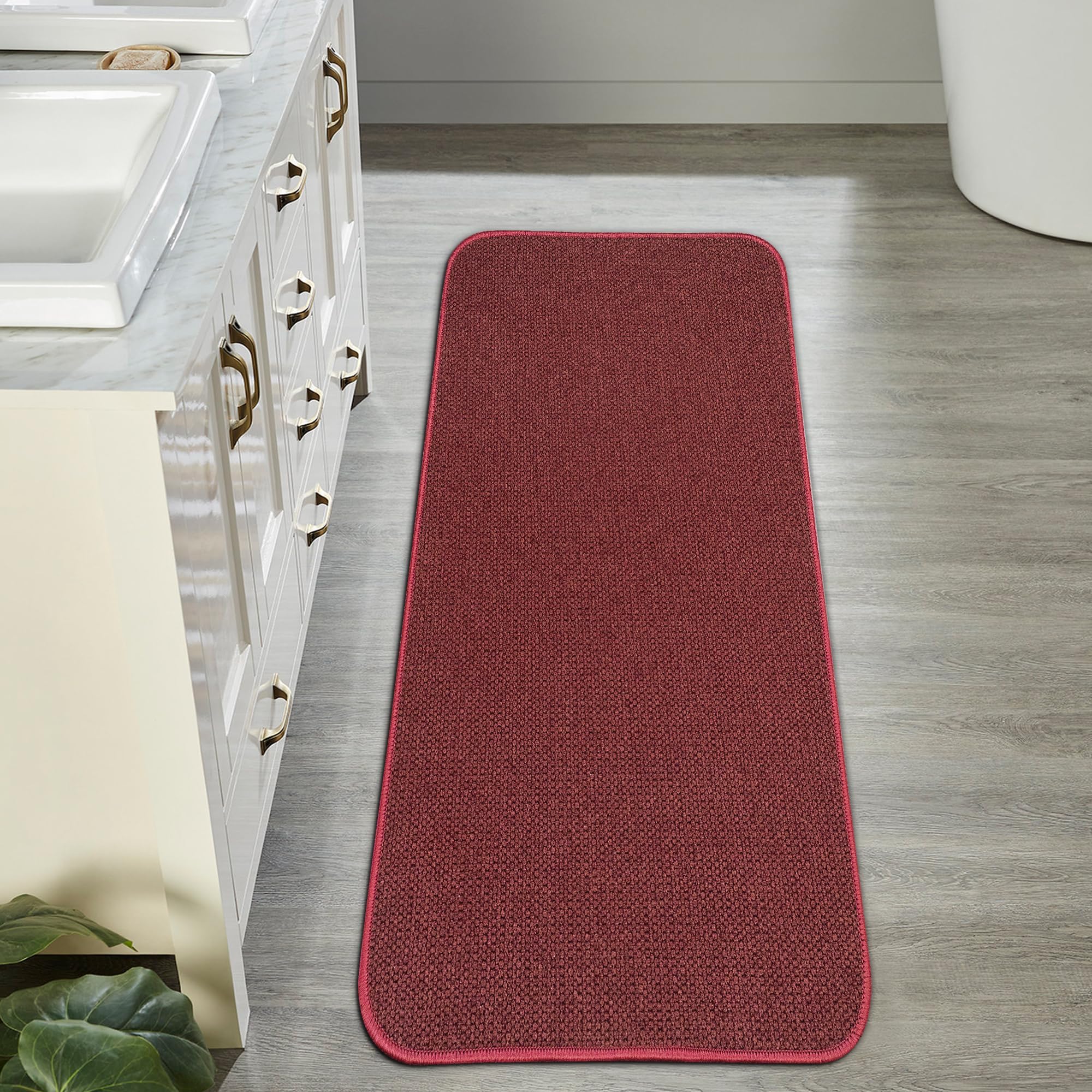 Bath Mat,Ultra Thin Bathroom Runner Rugs,Large Bath Mats for Bathroom - Image 6