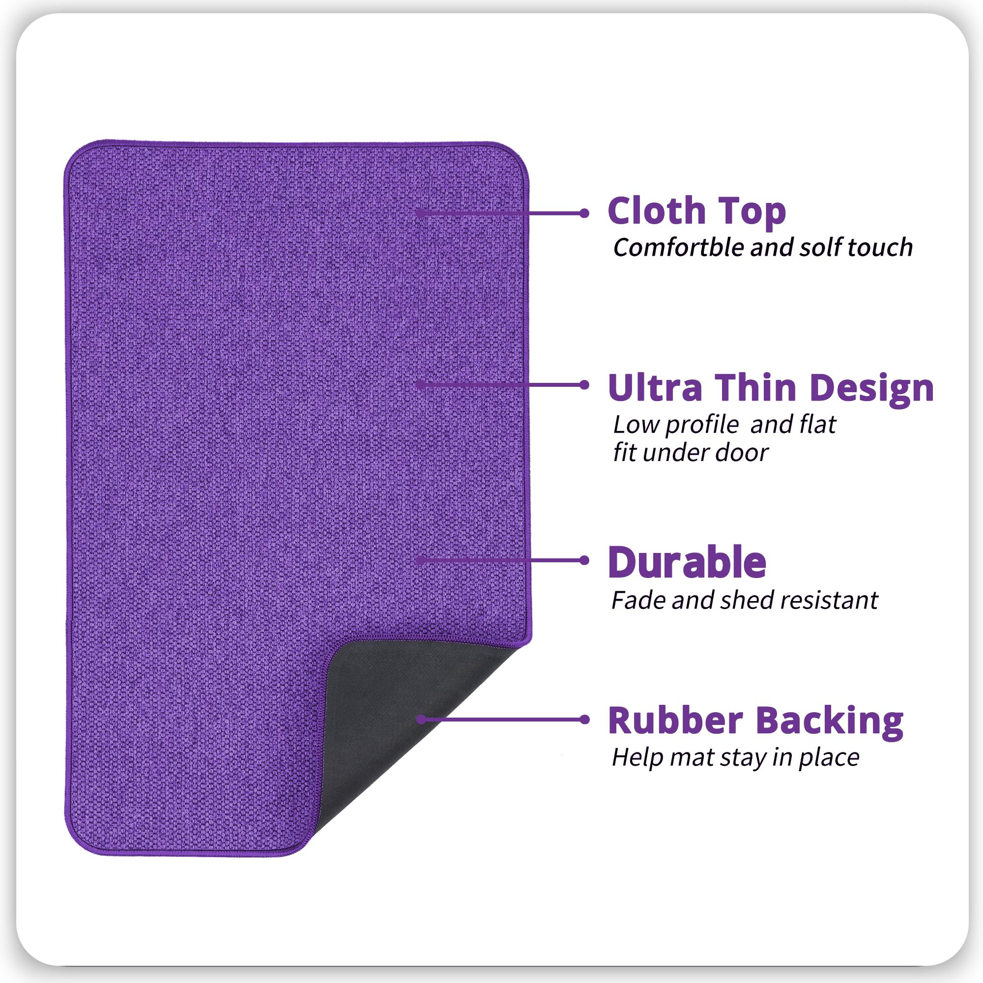 Bath Mat,Ultra Thin Bathroom Rugs,Rubber Bath Mats for Bathroom,Bath rugs - Image 2