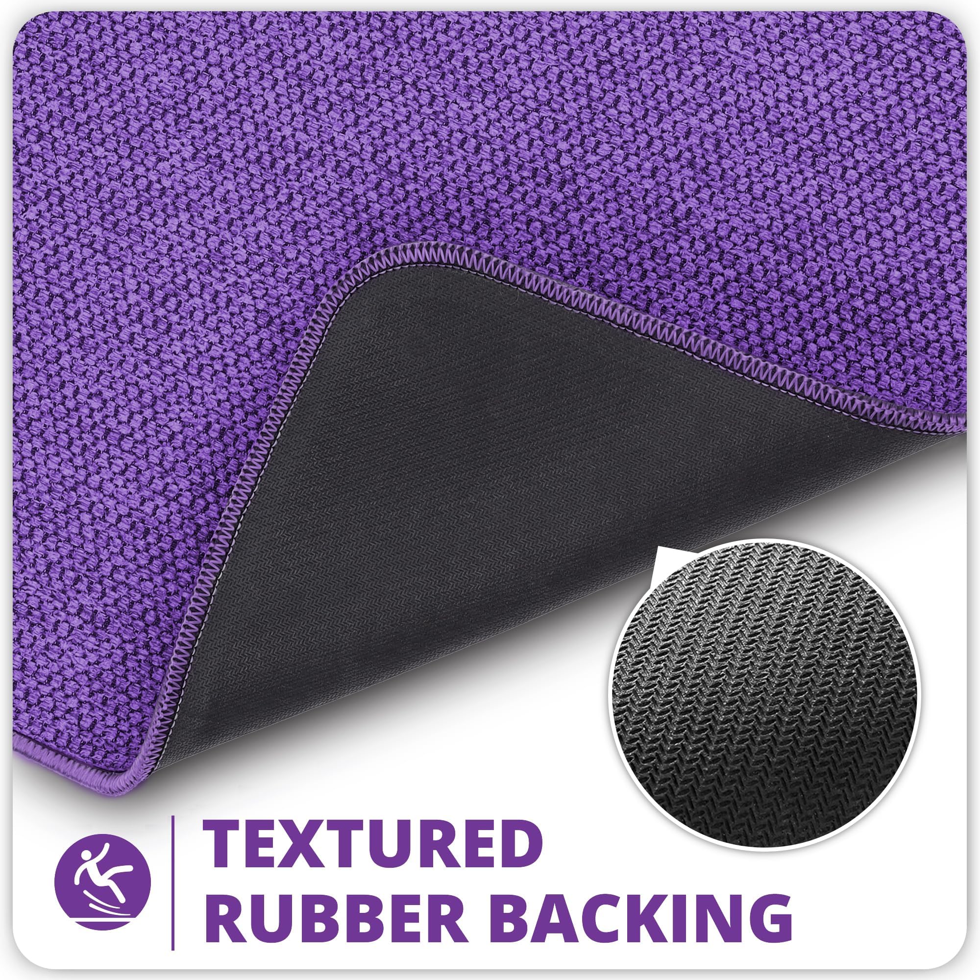 Bath Mat,Ultra Thin Bathroom Rugs,Rubber Bath Mats for Bathroom,Bath rugs - Image 4